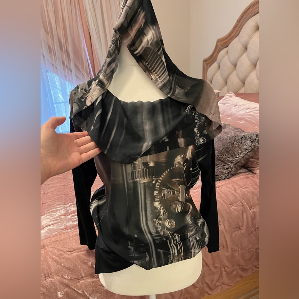 Designer’s Beautiful Black Top by XD Xenia Design